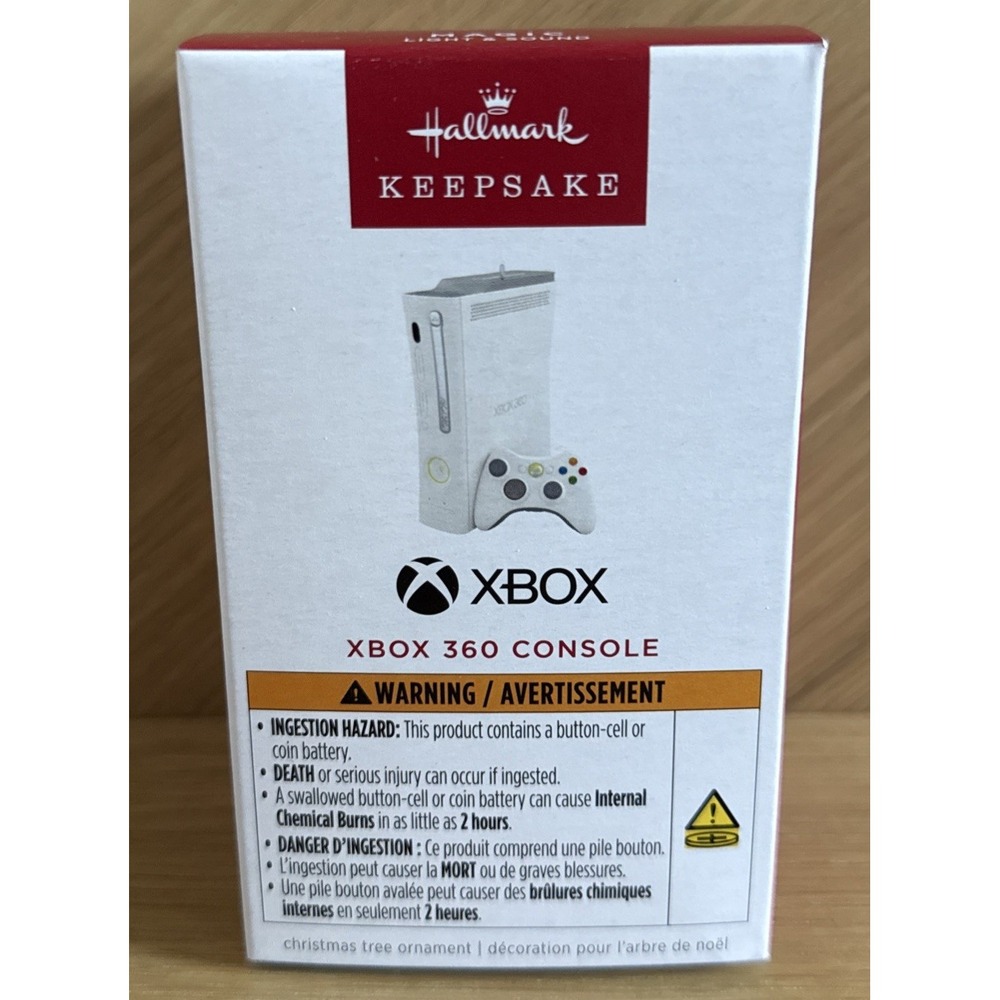 2025‎ Hallmark XBOX 360 Console Keepsake Ornament with Light and Sound Halo 3